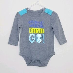 Under Armour On Your Mark Race Bodysuit 6-9m